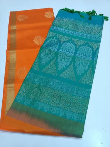 SOFT SILK SAREE WITH BLOUSE