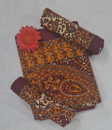 BEDSHEET JAIPUR PRINTED 72X100 2 PILLOW COVER