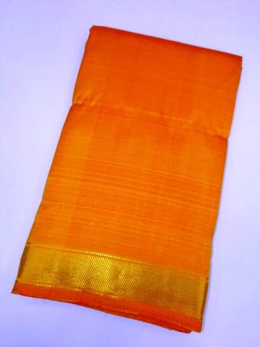 ARNI SILK HALF FINE ZARI SAREE WITH BLOUSE