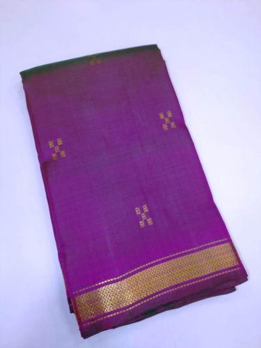ARNI SILK HALF FINE ZARI SAREE WITH BLOUSE