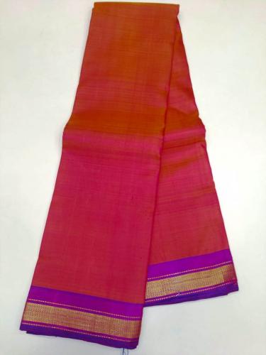 ARNI SILK HALF FINE ZARI SAREE WITH BLOUSE
