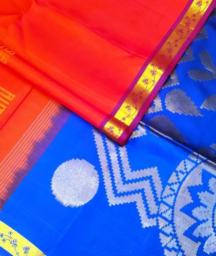 SOFT SILK SAREE WITH BLOUSE