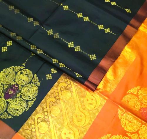 SOFT SILK SAREE WITH BLOUSE