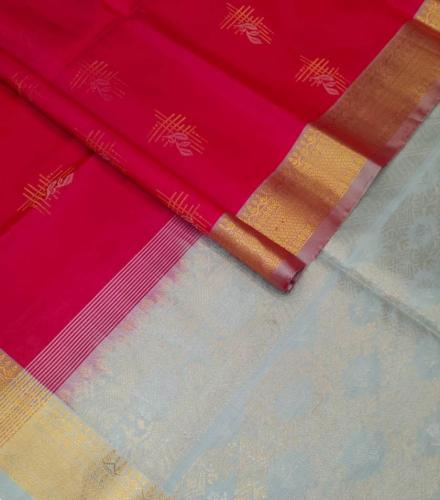 SOFT SILK SAREE WITH BLOUSE