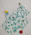 BEDSHEET ERODE AHEMADHABAD PRINT 90 X108 2 PILLOW COVER