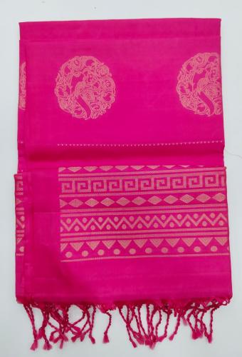 SOFT SILK SAREE WITH BLOUSE