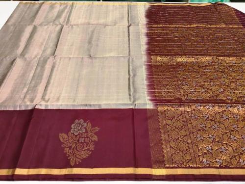 SOFT SILK SAREE WITH BLOUSE