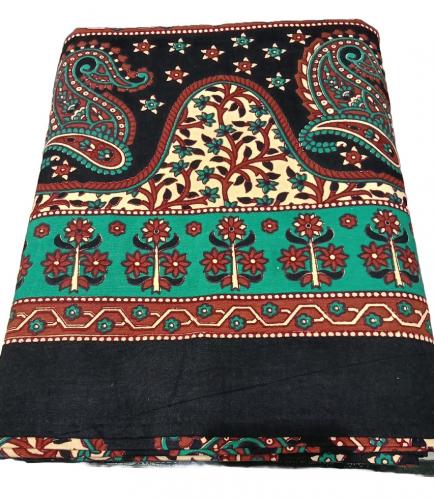 BEDSHEET JAIPUR PRINTED 90X108 2 PILLOW COVER