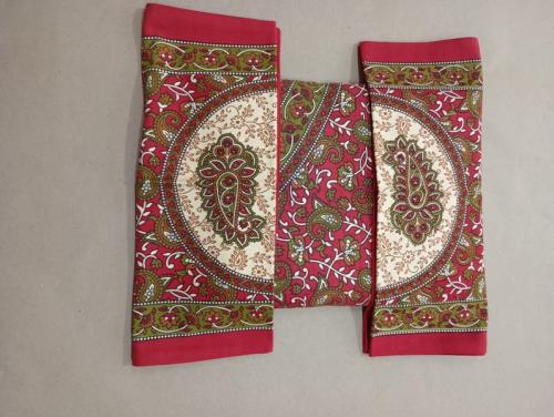 BEDSHEET JAIPUR PRINTED 90X108 2 PILLOW COVER