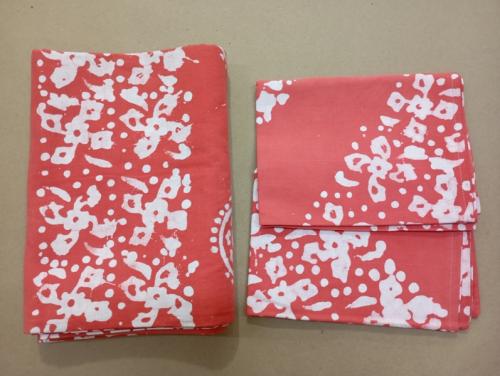 BEDSHEET BATIK PRINTED 72X100 2 PILLOW COVER