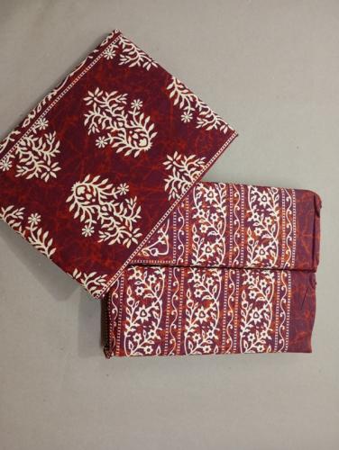 BEDSHEET BARMER PRINTED 90X108 2 PILLOW COVER