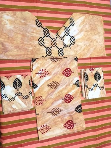 BEDSHEET MEERUT PRINTED 90X108 2 PILLOW COVER