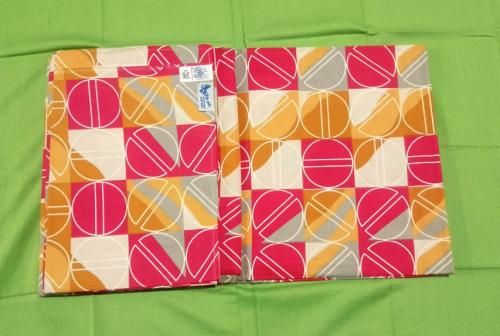 BEDSHEET ERODE AHEMADHABAD PRINT 90 X108 2 PILLOW COVER