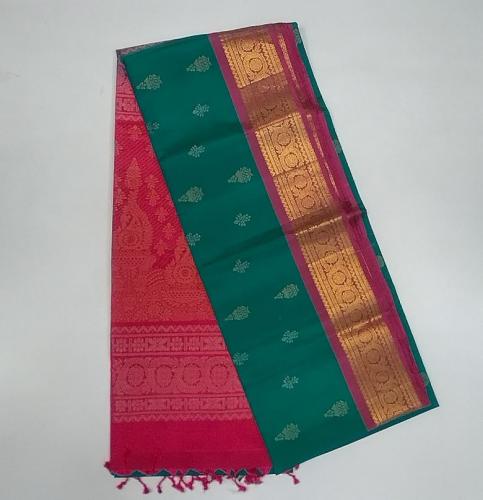SOFT SILK SAREE WITH BLOUSE