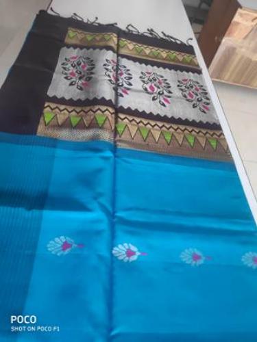 SOFT SILK SAREE WITH BLOUSE