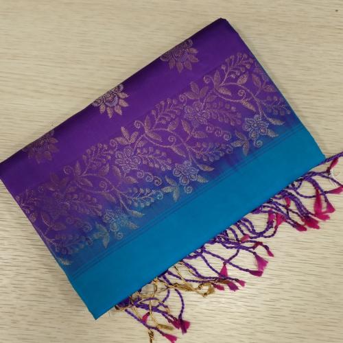 SOFT SILK SAREE WITH BLOUSE