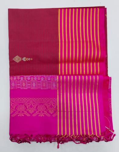 SOFT SILK SAREE WITH BLOUSE