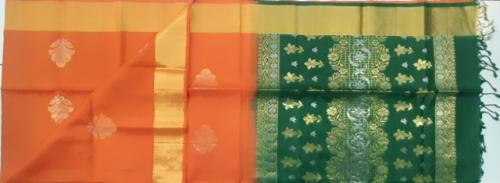 SOFT SILK SAREE WITH BLOUSE
