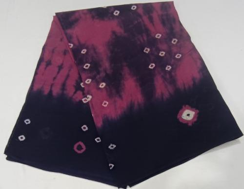 PL COTTON SAREES WITH WAX DOT PRINT DESIGNS
