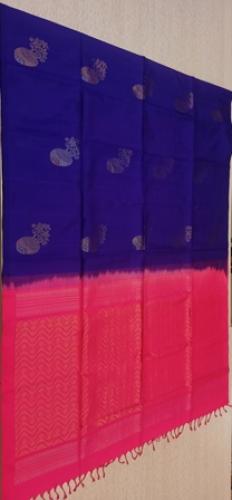 SOFT SILK SAREE WITH BLOUSE