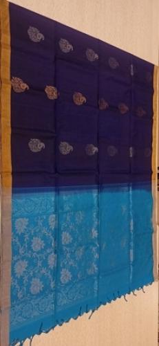 SOFT SILK SAREE WITH BLOUSE