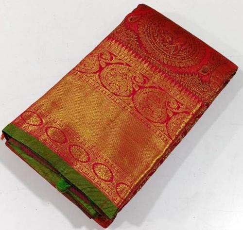 HF ZARI GRAND DESIGNING WEDDING SILK SAREES SSLW