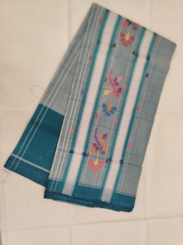 SAREES TIRUNELVELI RAYONxCOTTON Mix CHEDI BUTTA 550 cms SLNC