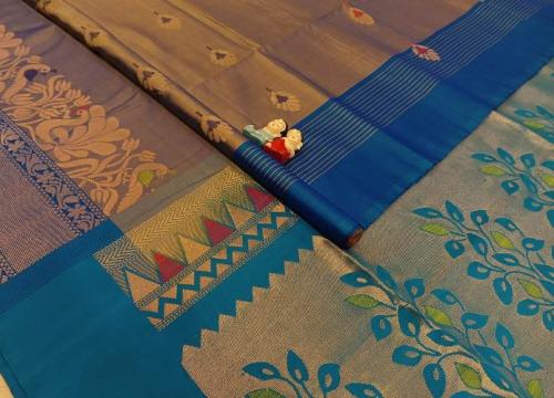 SOFT SILK SAREE WITH BLOUSE