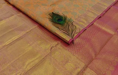 HF ZARI GRAND DESIGNING WEDDING SILK SAREES SSLW