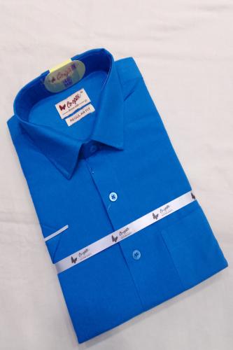 HANDLOOM READY MADE COLOUR COTTON 40 HALF SLEEVE