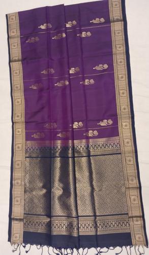SOFT SILK SAREE WITH BLOUSE