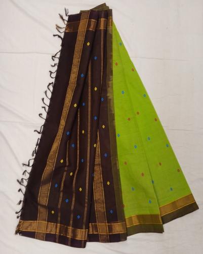 MANAMEDU COTTON SAREES WITH BLOUSE