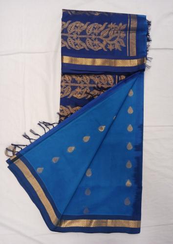 MANAMEDU COTTON SAREES WITH BLOUSE
