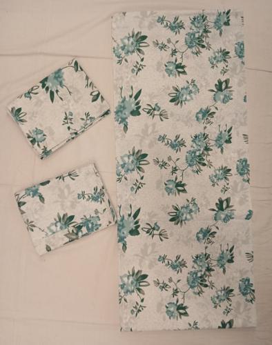 BEDSHEET ERODE AHEMADHABAD PRINT 90 X108 2 PILLOW COVER