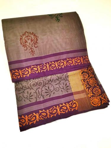 SALEM BLOCK PRINT COTTON SAREES