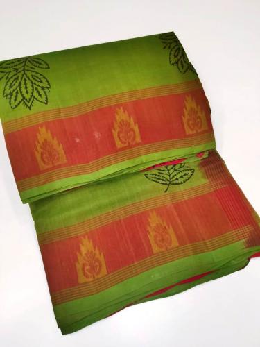 SALEM BLOCK PRINT COTTON SAREES