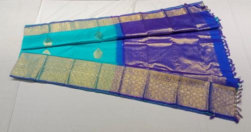 ARNI SILK HALF FINE ZARI SAREE WITH BLOUSE