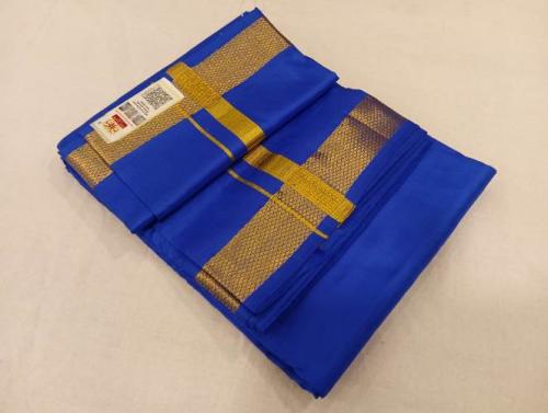 PURE SILK AND HF ZARI DHOTHY
