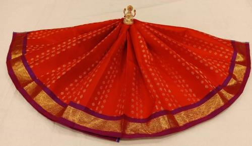 HF Zari Silk Pavadai 50 Cms x 120 Cms PKL4
