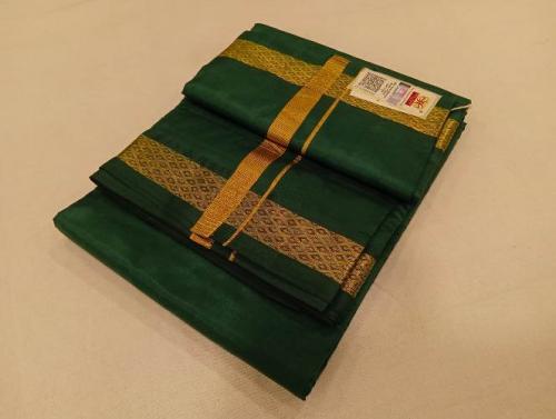 PURE SILK AND HF ZARI DHOTHY