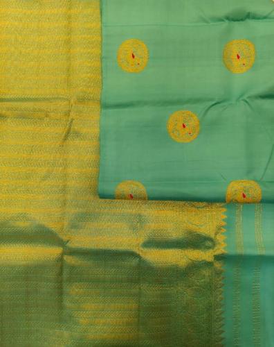 ARNI SILK HALF FINE ZARI SAREE WITH BLOUSE