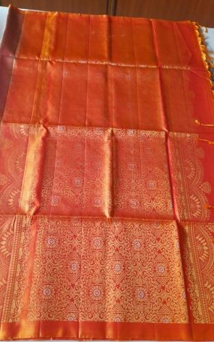 SOFT SILK SAREE WITH BLOUSE