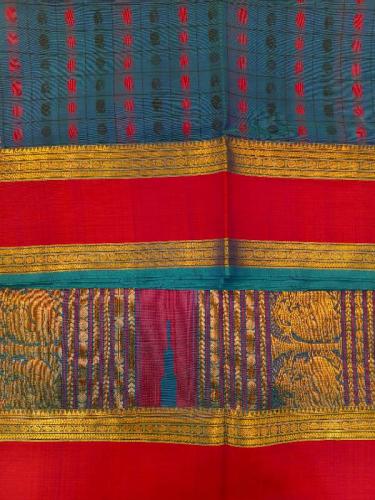 PMK 1000 BUTTA SILK COT SAREES