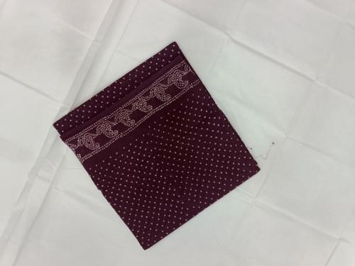 PL COTTON SAREES WITH WAX DOT PRINT DESIGNS