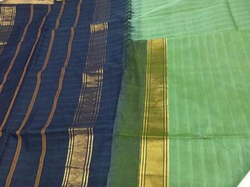 MANAMEDU COTTON SAREES WITH BLOUSE
