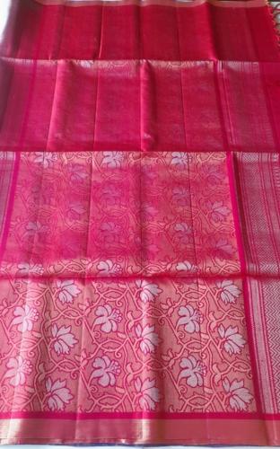 SOFT SILK SAREE WITH BLOUSE
