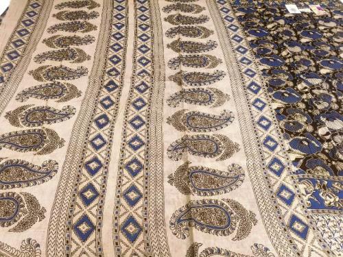 KALAMKARI PRINTED COTTON SAREE