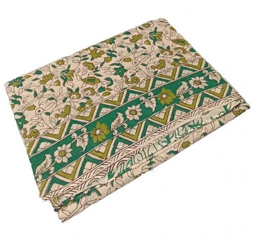 KALAMKARI PRINTED COTTON SAREE
