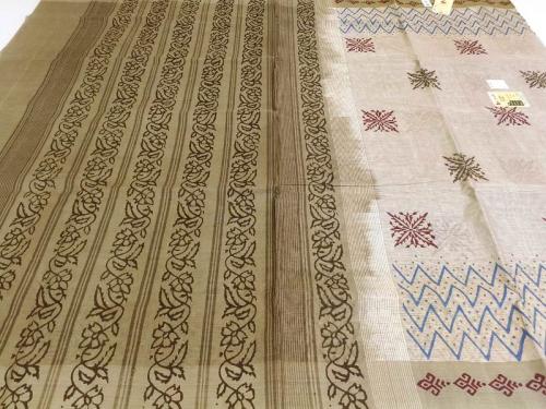 SALEM BLOCK PRINT COTTON SAREES