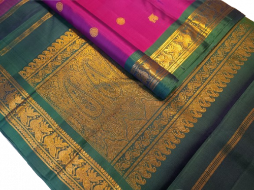 SAREES KPM SILK WITH BLOUSE